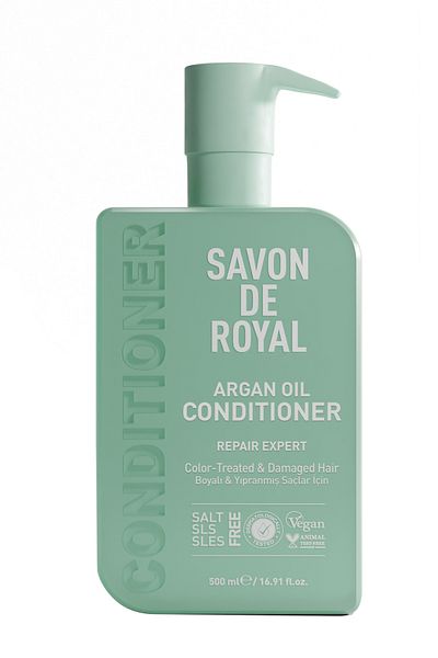 Savon De Royal بلسم معجزة 500 مل |   الشعر المصبوغ والتالف |   خبير إصلاح |   زيت الأرغان