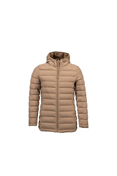 Penelope Bej Lulu Collection - Palton din puf de gâscă 100%, mărimea M
