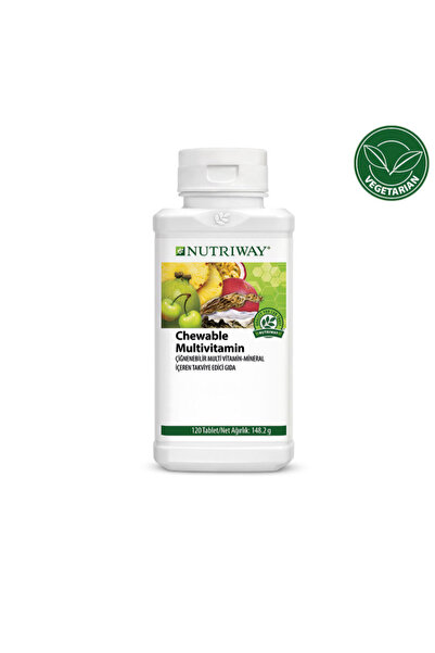 Amway Chewable Multivitamin Nutriway™ Bu Ürünün Skt'si 01/25 Dikkat