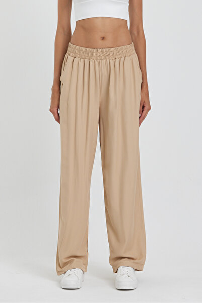 Rodi Women's Baggy Trousers with Pockets - Elastic Waist 1023