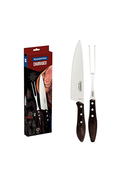 TRAMONTINA منذ عام 1911، صنع في البرازيل - مجموعة نحت مكونة من قطعتين بشفرات ...