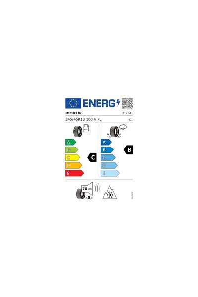 Michelin 245/45 R18 100V Xl Alpin 7 Oto Kış Lastiği (Üretim Yılı:2024)