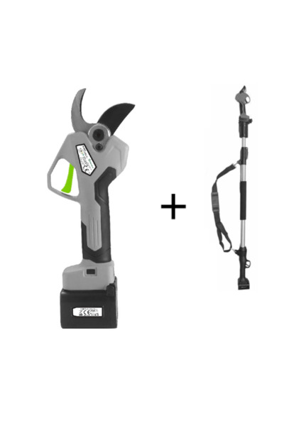 Reyo Zimastar SC-8612A/1 Akülü Budama Makası 2 Akülü ve SC-7612 Teleskopik Uz...
