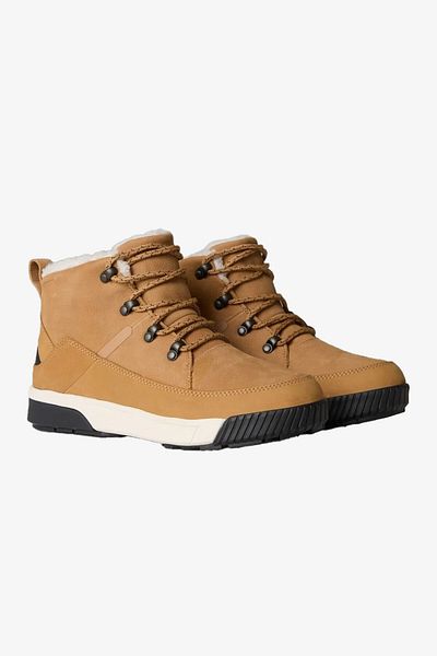 THE NORTH FACE W Sierra Mid Lace Wp Γυναικείες κίτρινες μπότες εξωτερικού χώρου NF0A4T3XKOM1