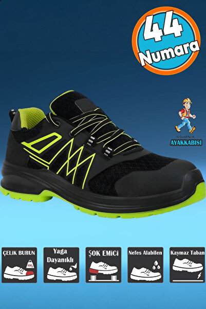 NZB İş Ayakkabısı Çelik Demir Burunlu İş Güvenlik İnşaat Fabrika Ayakkabısı B...