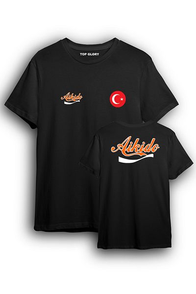 TOP GLORY Μπλουζάκι Aikido Εθνικής Ομάδας Τουρκίας - AW1002