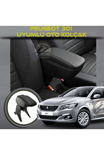 STS Oto Aksesuar Peugeot 301 2012-2021Uyumlu Kol Dayama Ve Kolçak Sürgülü Bar...