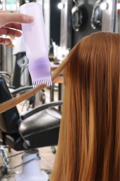 jetfast 1 Comb Hair Coloring Comb - Refillable Care Oil and Applying Brush