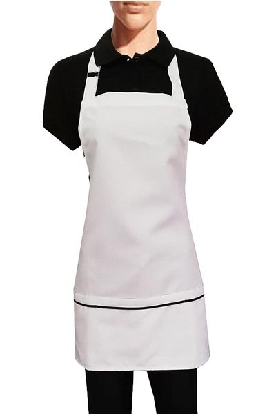 NcK nffashopm مريلة قصيرة مع أنابيب بيضاء Storestarx 1051353