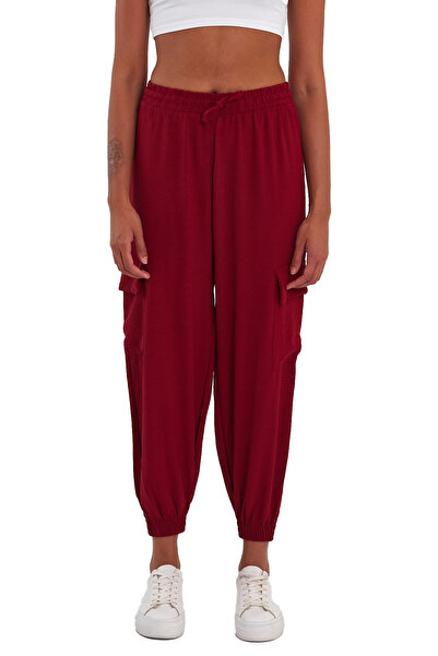 Rodi Women's Elastic Waist Cargo Pocket Elastic Trousers Rd23Yb 404515