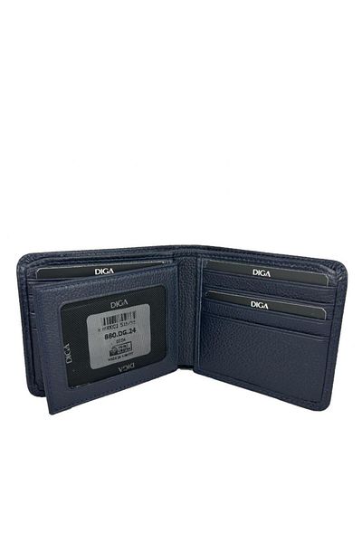 Cantayurdu Πορτοφόλι Navy Blue Diga 880 από γνήσιο δέρμα
