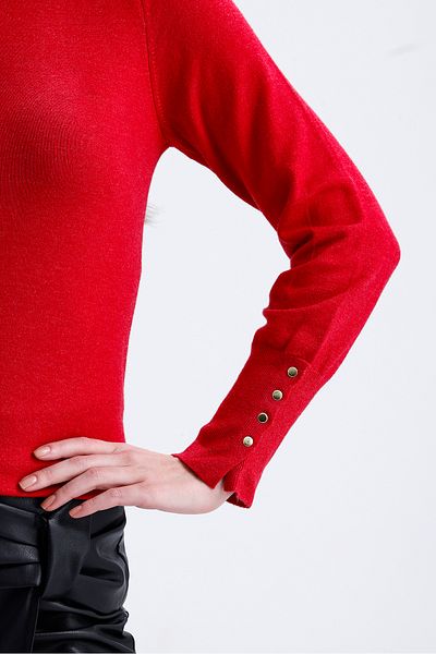 Get Crazy Bagel Collar Sweater