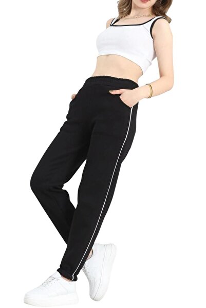 özcstore Unisex Kılbiye Şeritli Eşofman Altı