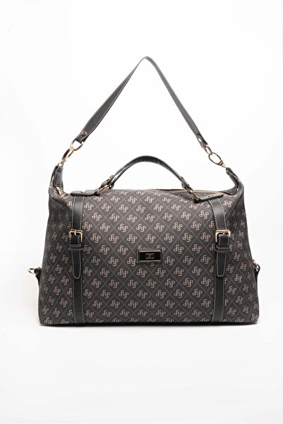 Silver Polo Füme - Siyah SP1064 Kadın Seyahat Çantası