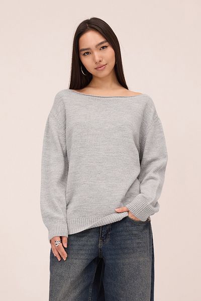 Addax Boat Neck Knitwear Sweater K3453-B11