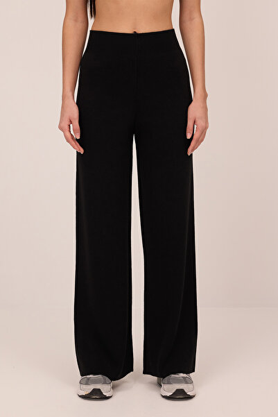 Addax Yüksek Bel Triko Wide Leg Pantolon PN9383