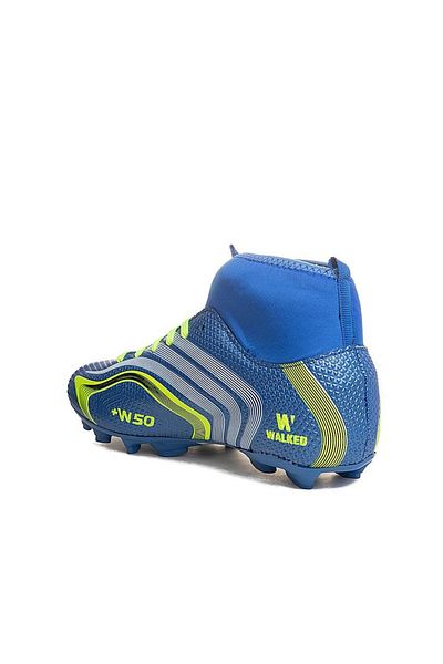 Walked Super Mercury Boy's High Top Socks Εργαλεία Τύρφης Παιδικά Παπούτσια ποδοσφαίρου Astroturf