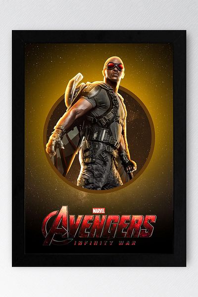 Saturn Pictură în rame The Falcon - Poster Marvel Avengers