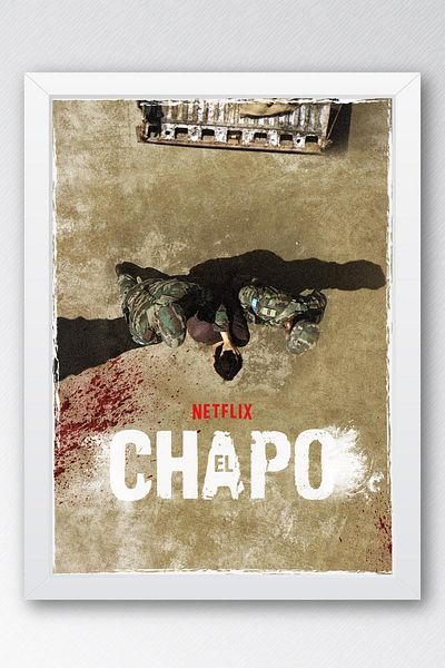 Saturn Pictură înrămată El Chapo - Pictură poster pentru afiș de serie