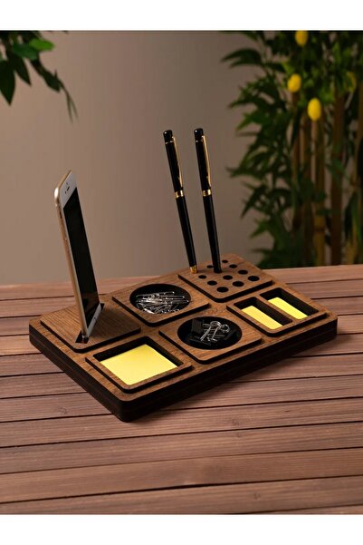 ouz dekor Ξύλινος Οργανωτής Γραφείου 6 τεμαχίων