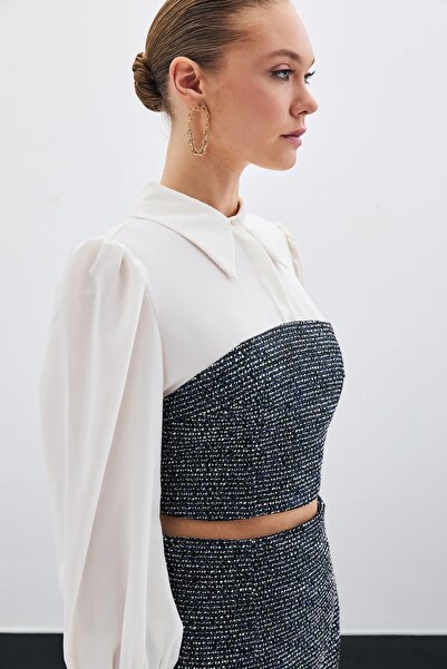 Sateen Блуза Sax Blue Canvas Сорочка