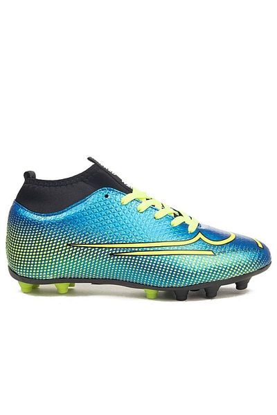 Walked Παπούτσια ποδοσφαίρου Astroturf Grass Gear Cleats με ψηλές κάλτσες στον αστράγαλο