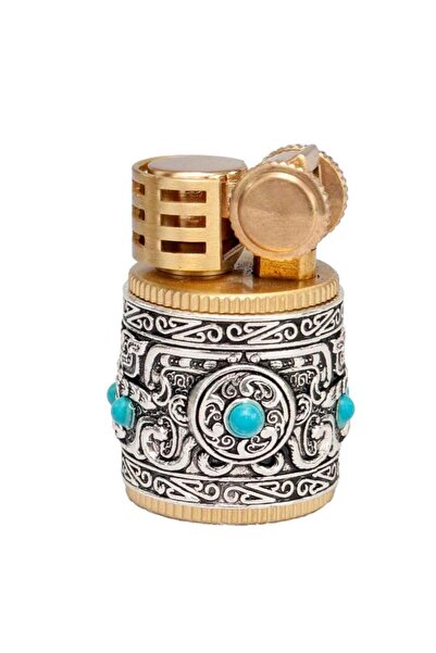 Cantayurdu Mini Retro Sultan Benzinli İşlemeli Kadın Çakmak