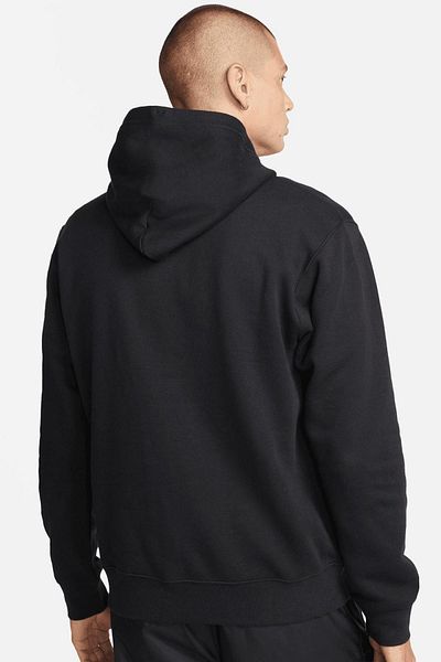 Nike Мъжки спортен суитшърт с качулка в черно