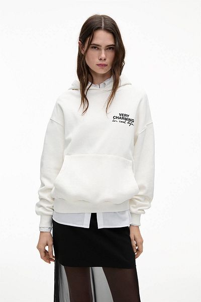Pull & Bear Hoodie with heart key ring