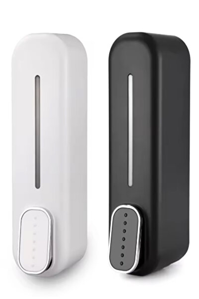 AYGÖREN HOME 2 Adet 300ml Sıvı Sabunluk Duvara Monte Manuel Sabunluk Banyo Şa...