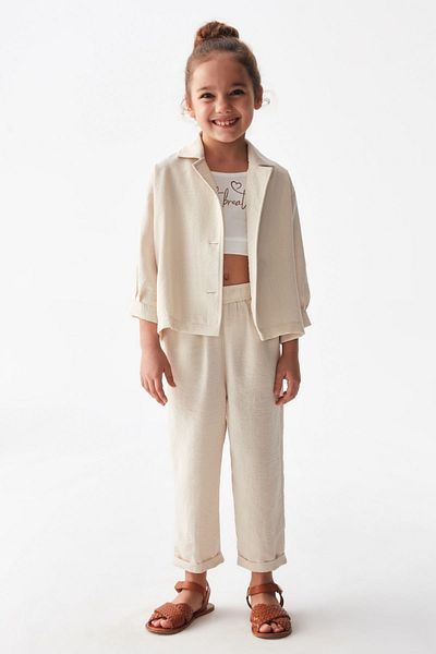 HAUSEkids 4-8 Years Carabanchel Girls' Suit -Cream-
