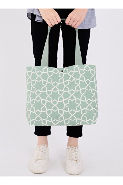 Pure Touch |   Women's Bag |   Canvas |   Large Size |   Lined |   Snap Faste...