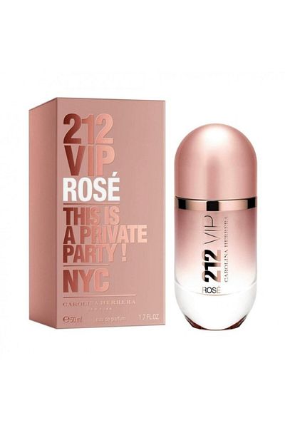 CAROLİNA Carolina Herrera 212 VIP Rose perfume for women - Eau de Parfum, 50 ml