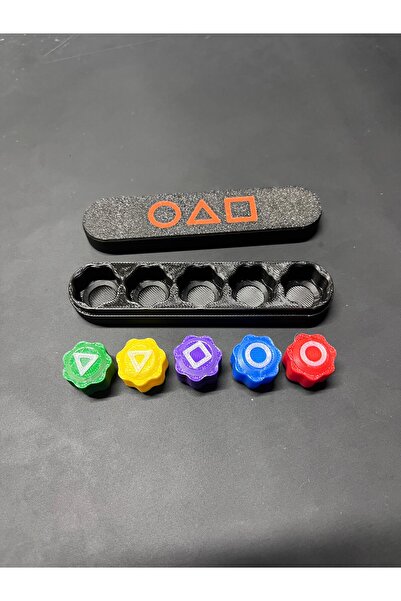 3DRoboMODA Squid Game 5 Stone Game Convenient Special Boxed Collectible and Gift