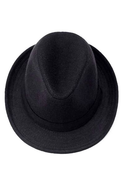 Miyas Michael Jackson No 54 - Children's Boy Black Fabric Sombrero Cap Performance Hat