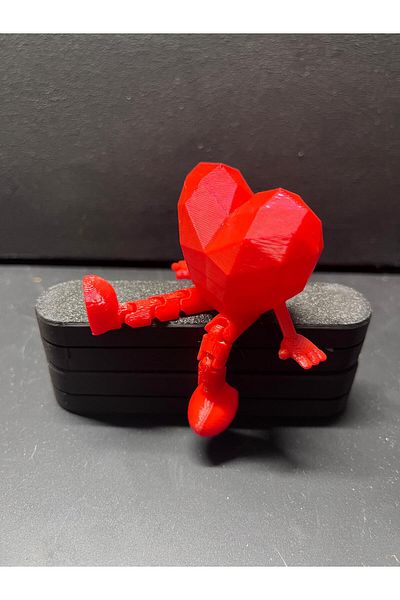 3DRoboMODA Decorative Sitting Heart Figure