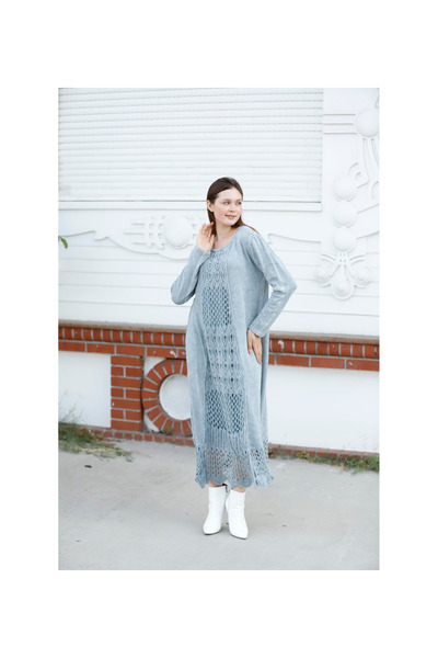 Fibula Etnik bohem ve otantik tarz bisiklet yaka antik yıkama %yüz pamuk stan...