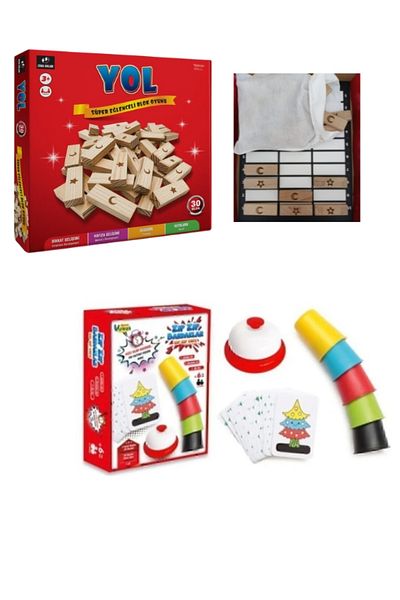 ZEKA DOLABI Road & Super Cups (Memory, Attention, Speed, Cup Game, Family Game)