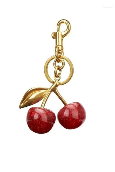 Twinssis Accessories إكسسوار حقيبة ساحرة على شكل الكرز وسلسلة مفاتيح