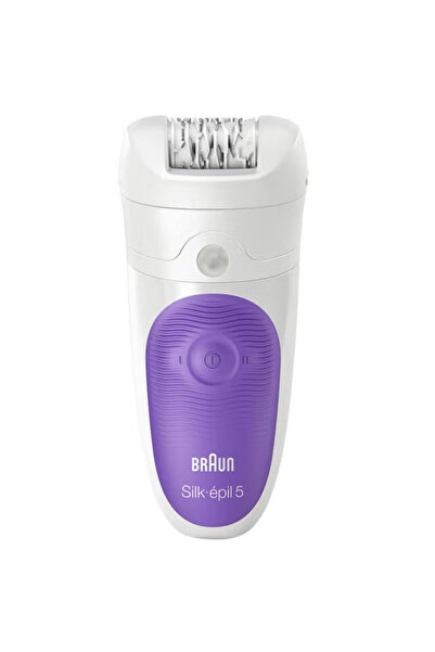 Braun Silk-Epil 5 Wet And Dry Cordless Epilator White/Purple