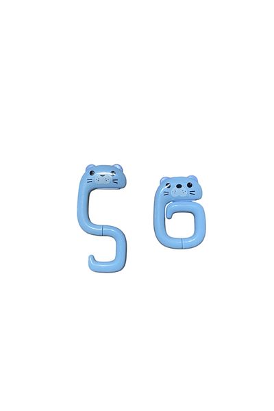 safestore Set of 2 Cute Animal Figures Hangers - Keychain Cardigan and Table Bag