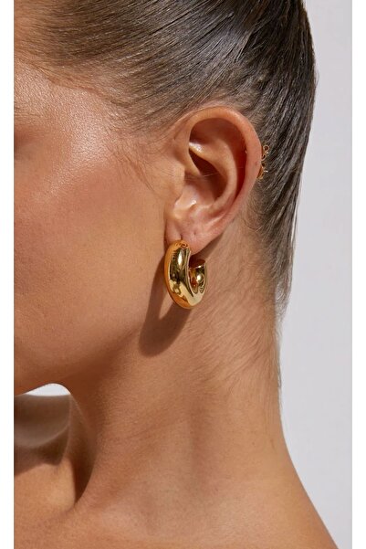 CHARMLUCKY ÇELİK BORU HALKA KÜPE