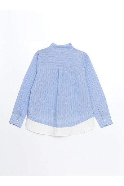 LC Waikiki Cămașă LCWAIKIKI Classic Poplin cu dungi pentru femei