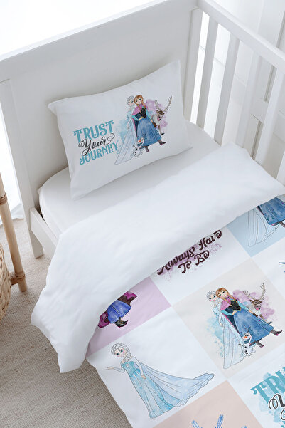 Tuğba Kuğu 100X150 Cartoon Series Baby Bedding Set - Snow Queen Patchwork