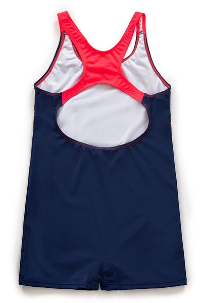 Endeep Girl's Navy Blue Swimming Swimsuit