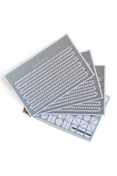 Zone Design 4 Pieces Chain Breaking Tracking Card
