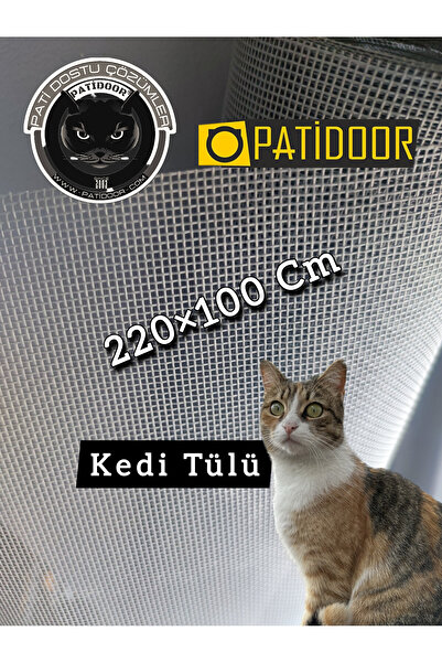 PATİDOOR 220x100 Cm Sineklik /Kedi Sineklik/Pettül /Kedi Sinekliği / Yırtılma...