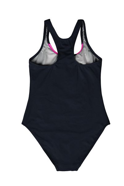 Endeep Girl's Piece Black Swimming Athlete Swimsuit