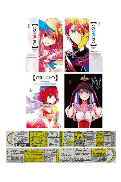 Gerekli Şeyler Yayıncılık Oşi No Ko 2-3-4-5. Ciltler Manga Seti + Mat. Öğrete...