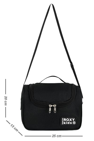 Roxy Black Waterproof Thermal Thermal Insulated Lunch Box